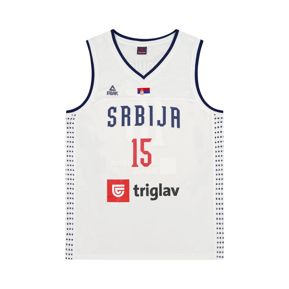 CAMISETA OFICIAL SERBIA  2024 JOKIC -WHITE