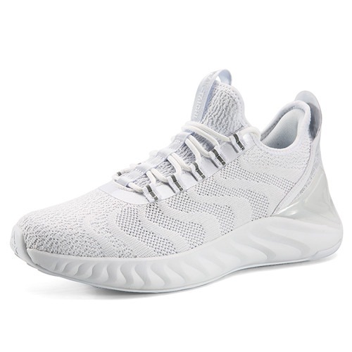 Zapatillas de running TAICHI mujer, serie Cushion-blanco