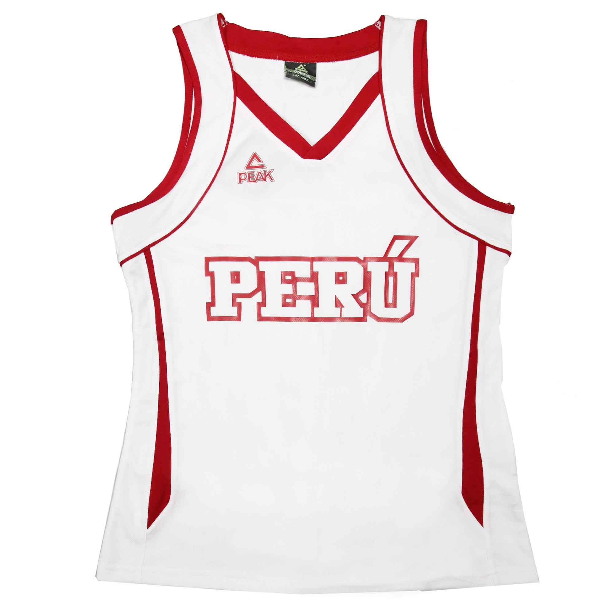 CAMISETA OFICIAL DE MUJER BASKETBALL | Peak Perú