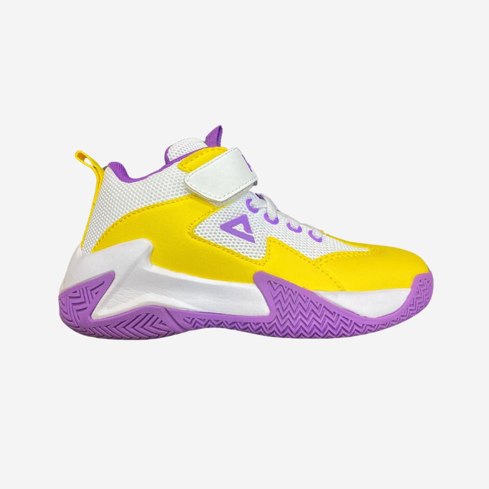 ZAPATILLAS DE BASKETBALL PARA NIÑOS UNISEX : "ANGELES LAKERS" (T28-T31)